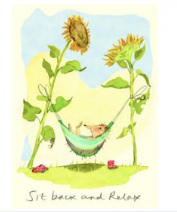 Card Sit Back & Relax