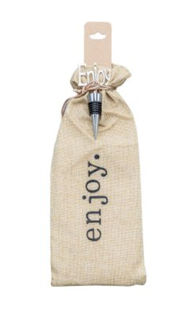 Bottle Gift Bag w Stopper