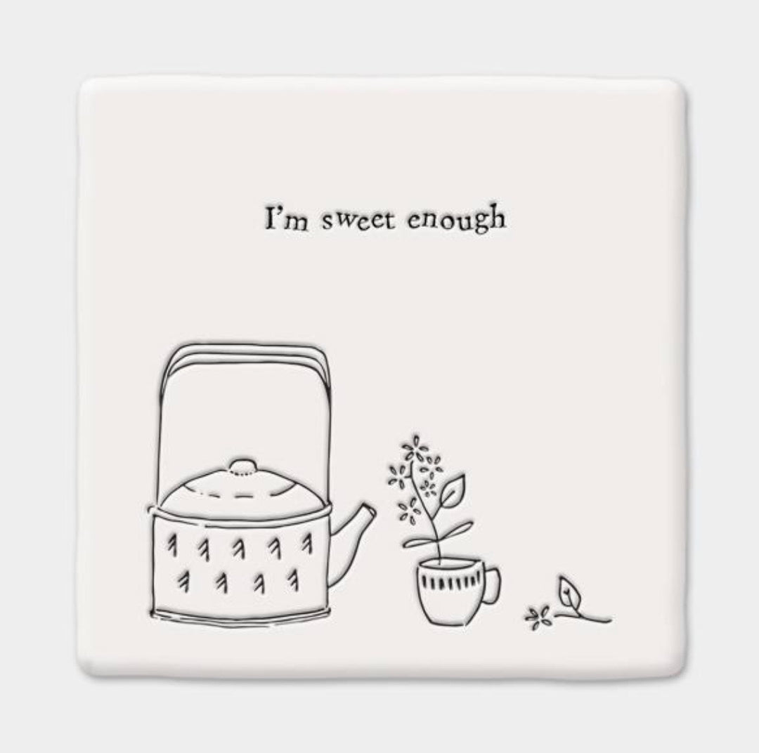 Porcelain Coaster Square