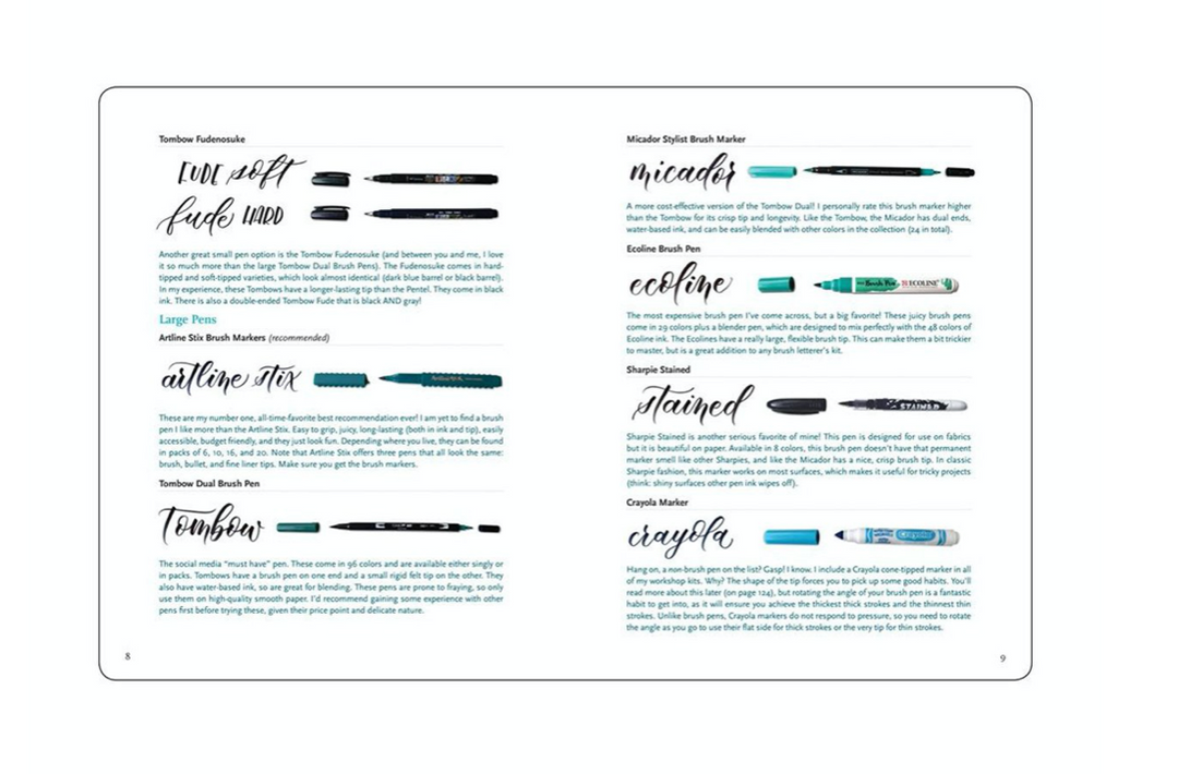 Brush Lettering A-Z