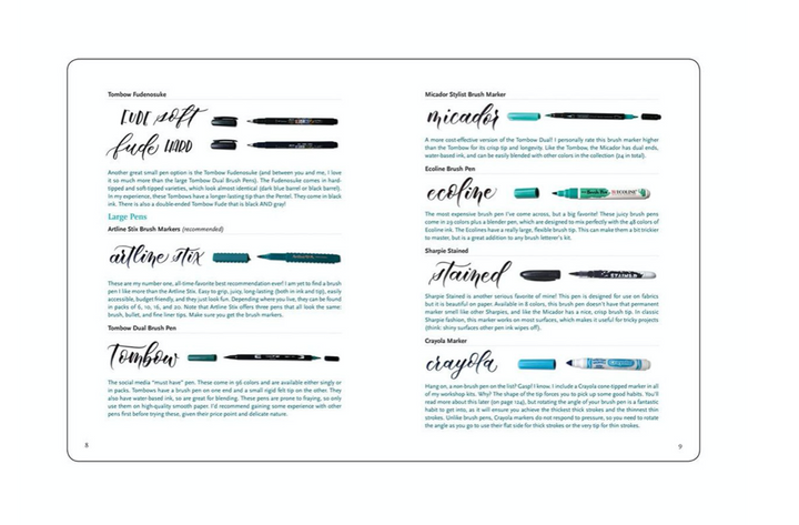 Brush Lettering A-Z