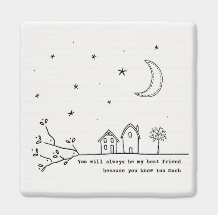 Porcelain Coaster Square