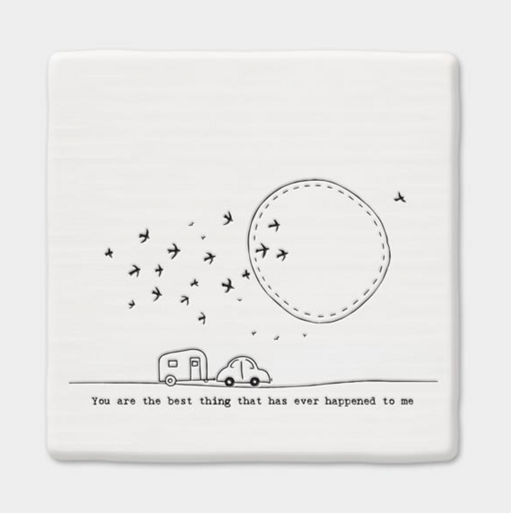 Porcelain Coaster Square