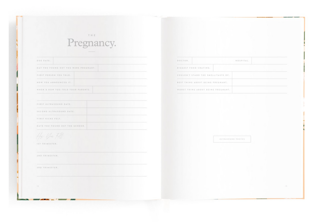 Baby Book Patterned