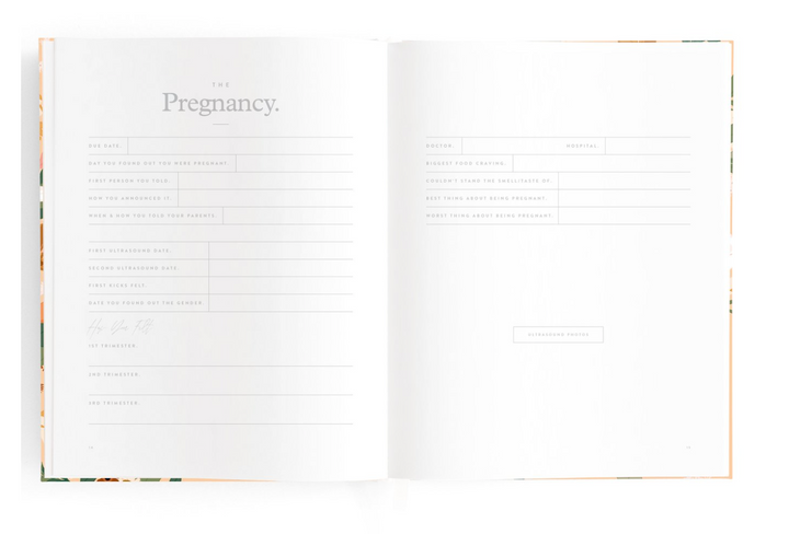 Baby Book Patterned