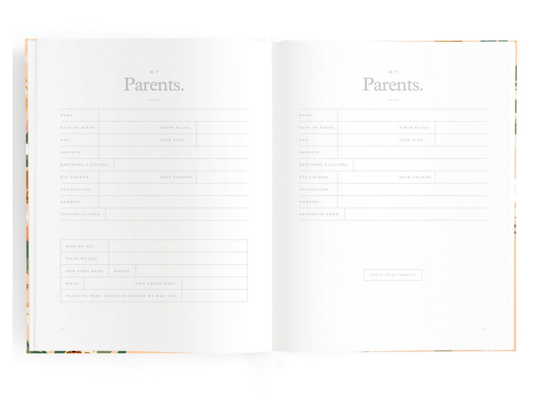 Baby Book Patterned