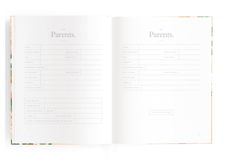Baby Book Patterned