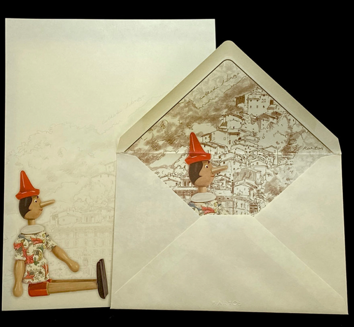 Writing Set Large Pinocchio