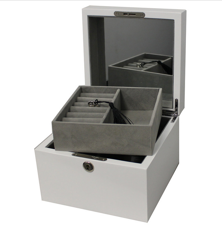 Wooden Jewel Box Square Medium