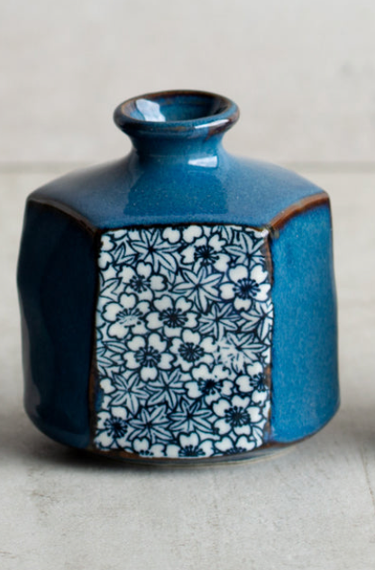 Vase Maple Blossom Hexagon