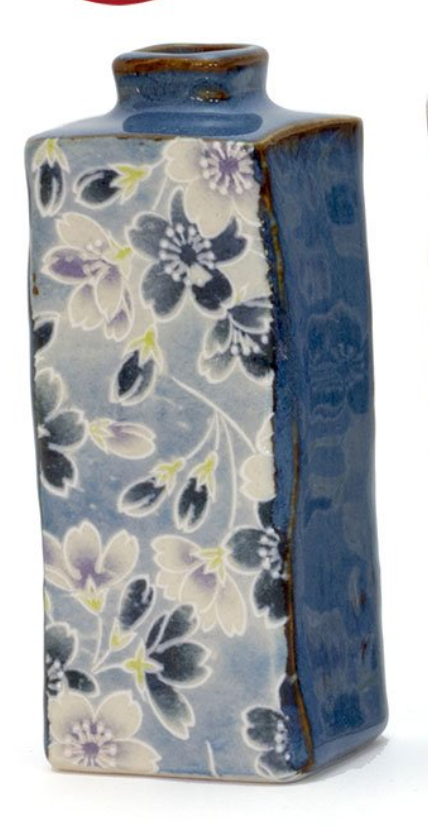 Vase Sakura Zome Rectangle