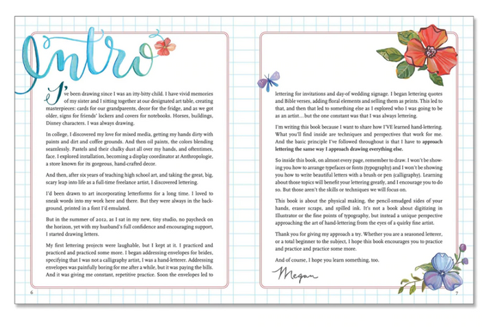 Hand Lettering -An Interactive Guide