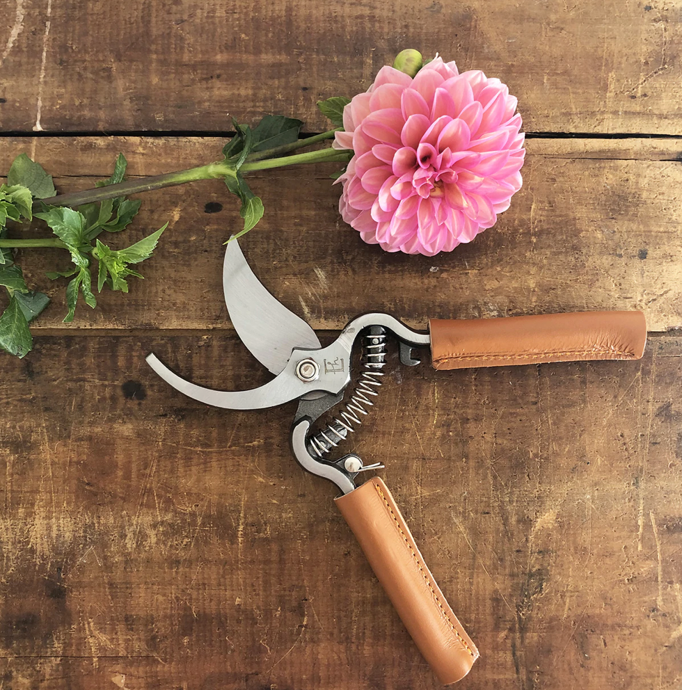 Secateurs Leather Handles
