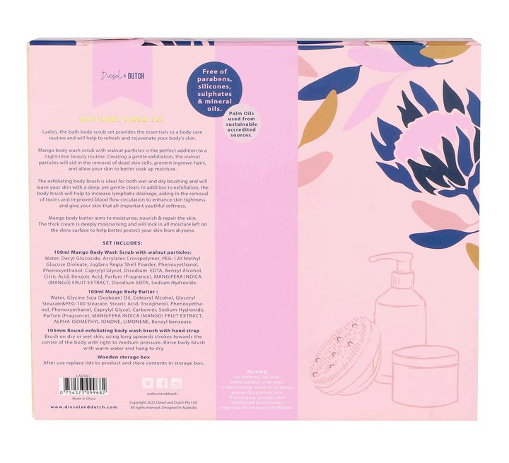 Bath Body Scrub Set