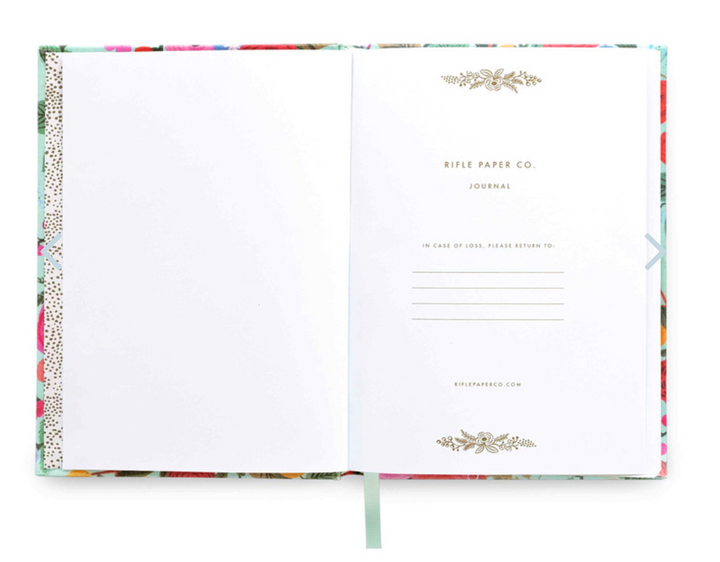 Fabric Journal - Garden Party