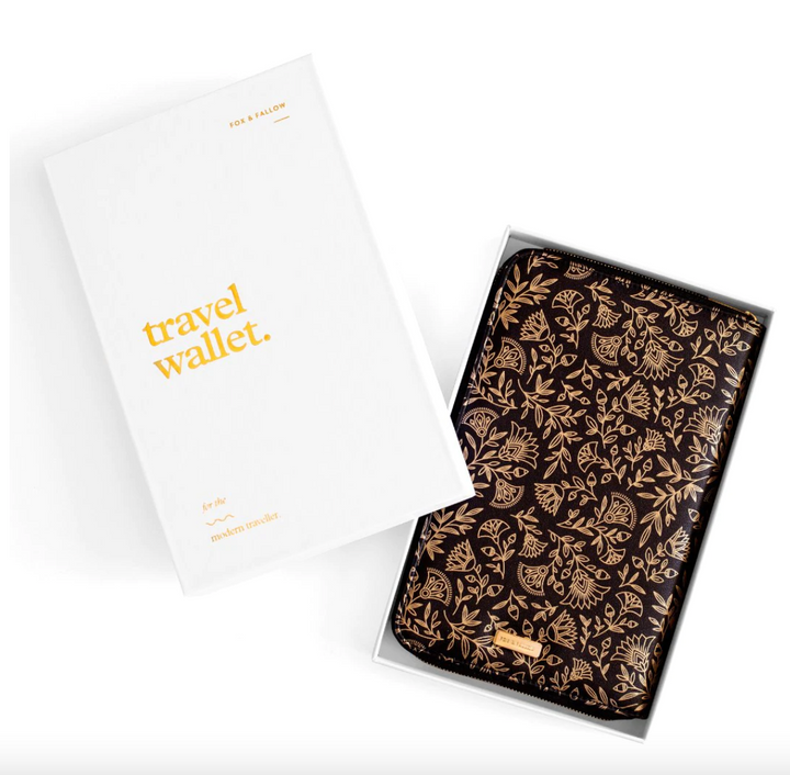 Travel Wallet Vegan Leather