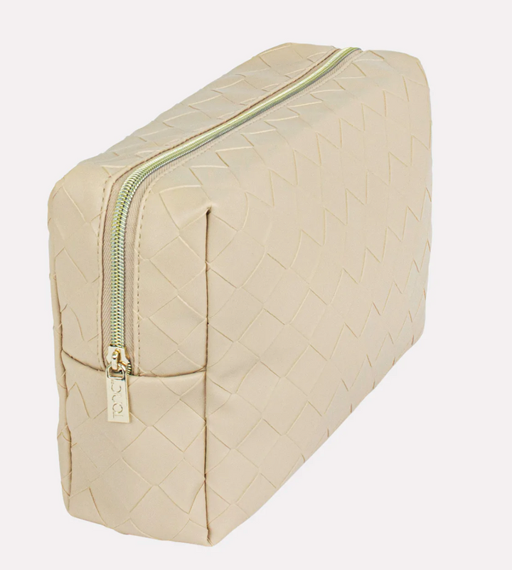 Woven Cosmetic Bag  Large