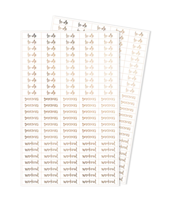 Stickers 2 Sheets