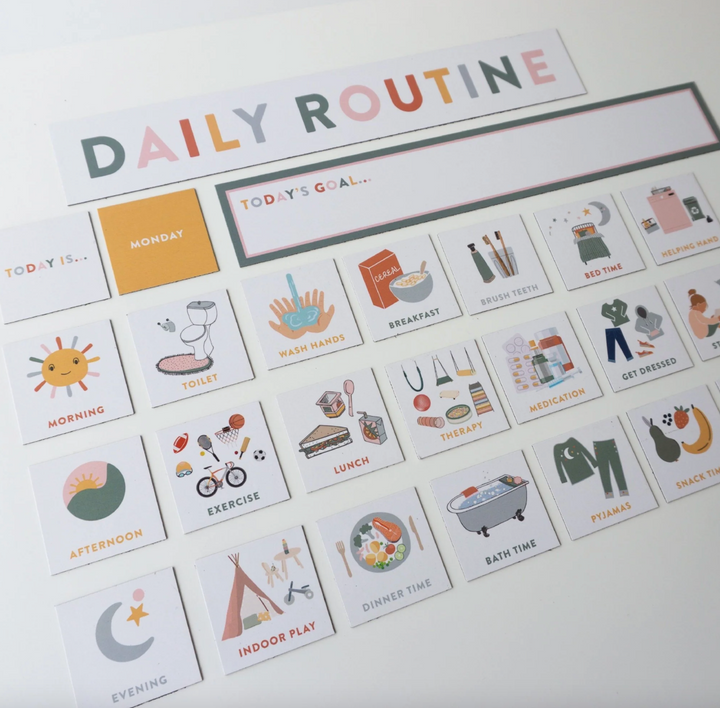 Kids Daily Routine Magnets