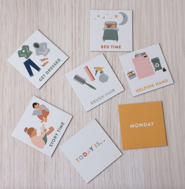 Kids Daily Routine Magnets