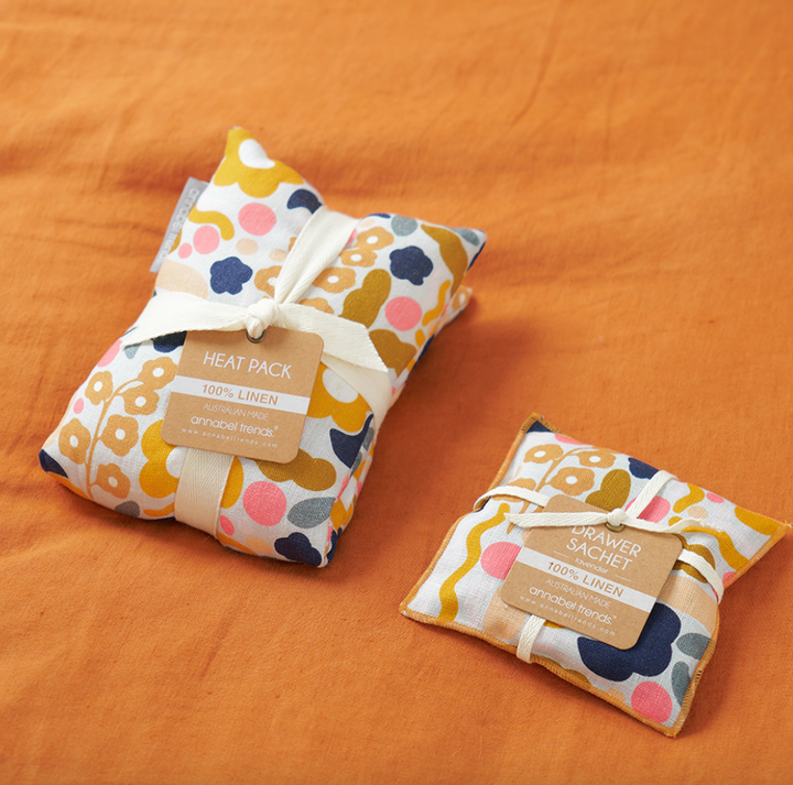 Cosmetic Bag Linen–Sm