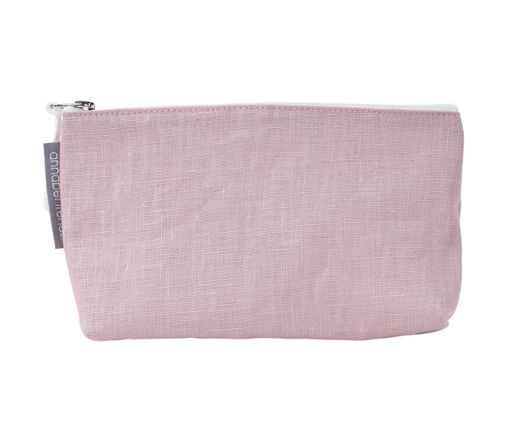 Cosmetic Bag Linen–Sm