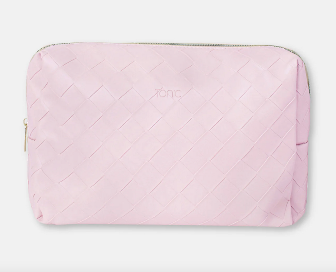 Woven Cosmetic Bag  Large