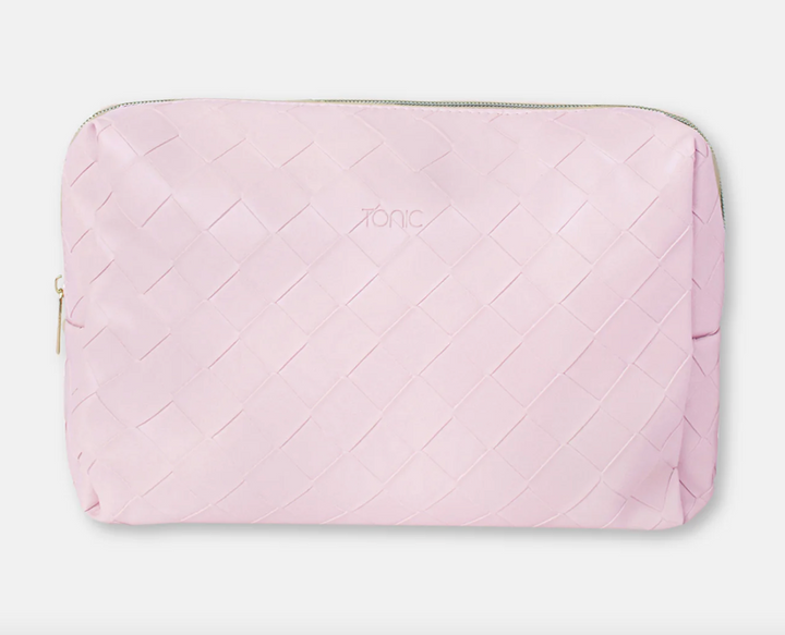 Woven Cosmetic Bag  Large
