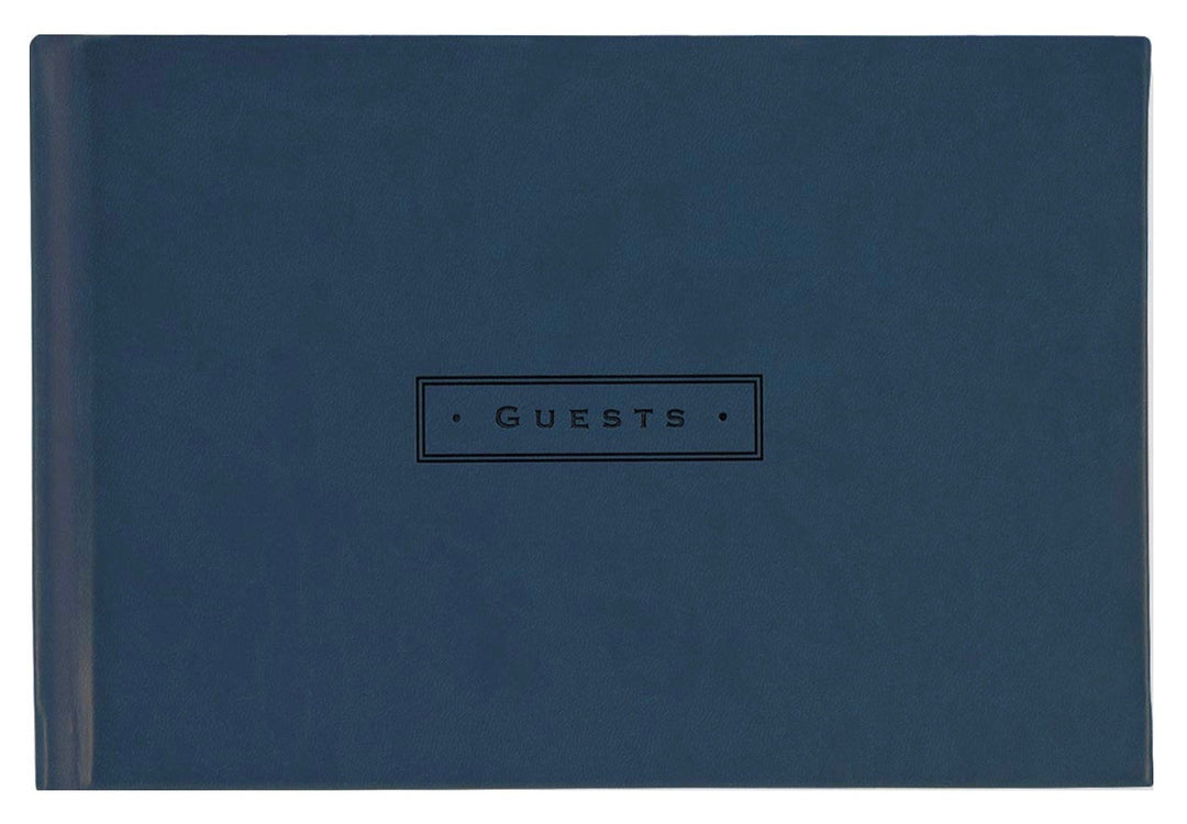 Guest Book Faux Leather