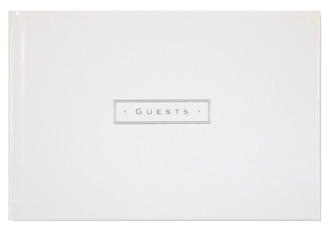 Guest Book Faux Leather