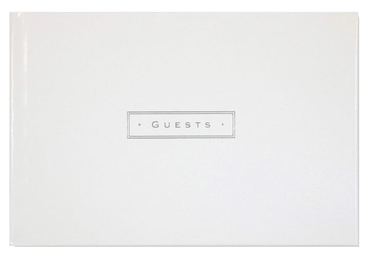 Guest Book Faux Leather