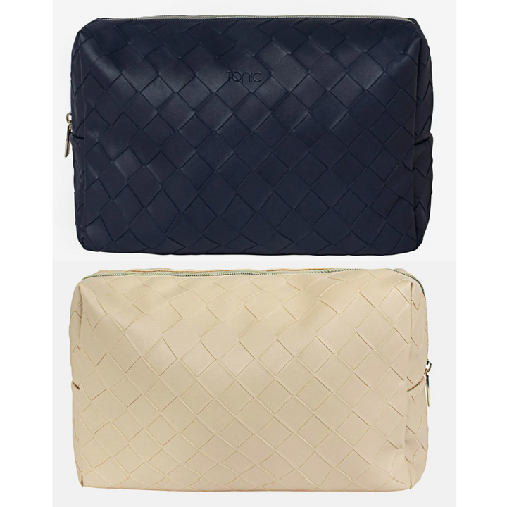Woven Cosmetic Bag  Large