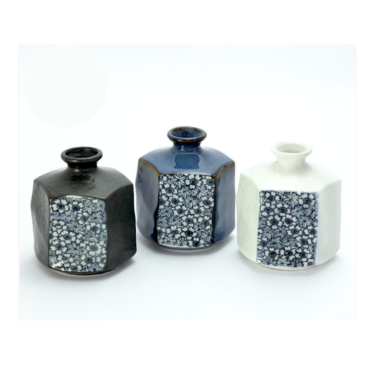 Vase Maple Blossom Hexagon