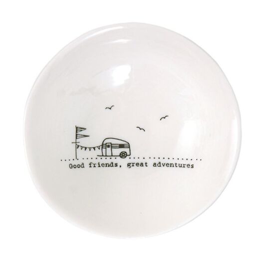 Porcelain Wobbly Bowl Medium
